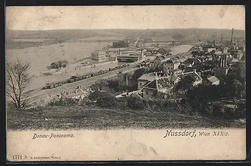 AK Wien-Nussdorf, Donau-Panorama