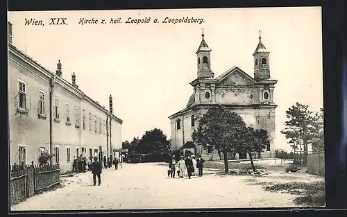 AK Wien, Kirche zum heiligen Leopold am Leopoldsberg