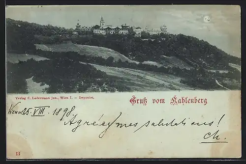 Mondschein-AK Wien, Kahlenberg