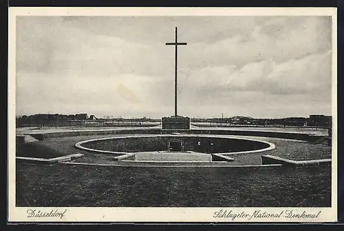 AK Düsseldorf, Schlageter-National-Denkmal