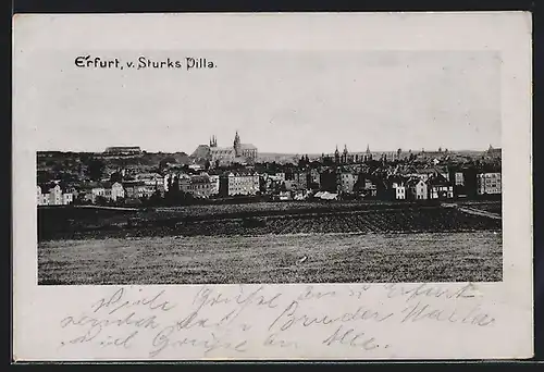 AK Erfurt, v. Sturks Villa