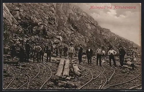 AK Kiirunavaara, Malmpall vid Kiirunavaara