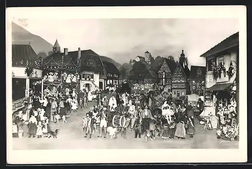 AK Sonneberg /Th., Spielzeugmuseum, Thüringer Kirmes, Puppen