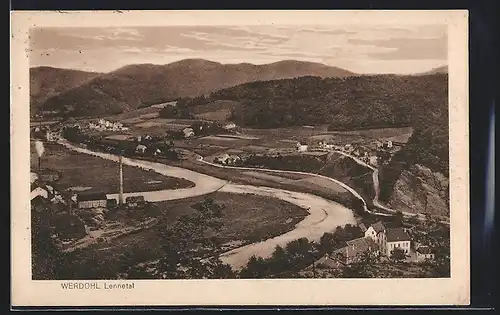 AK Werdohl, Blick in das Lennetal