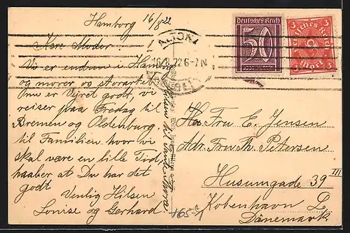 AK Hamburg-St.Georg, Belebter Hauptbahnhof mit Strassenbahn