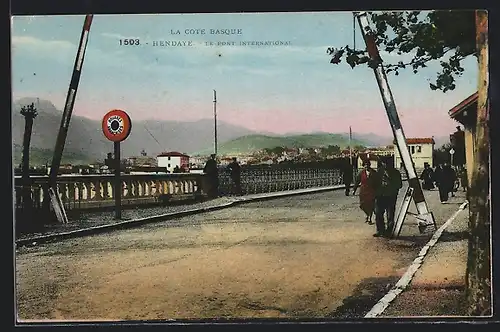 AK Hendaye, Le Pont International