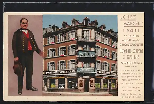 AK Strasbourg, Hotel Restaurant 3 Etoiles, 6 rue du Maire Kuss