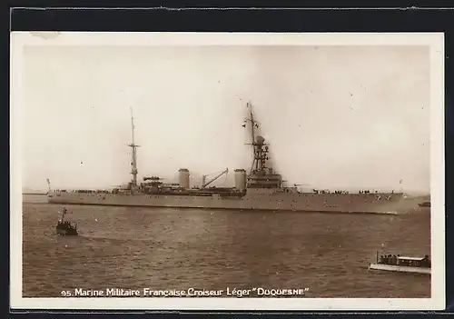 AK Marine Militaire Francaise Croiseur Léger Duquesne