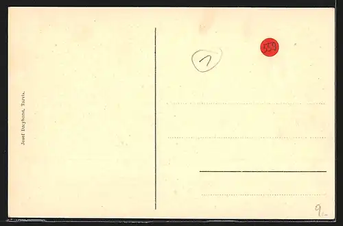 AK Raibl, Ortsansicht mit Fünfspitz