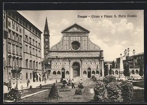 AK Firenze, Chiesa e Piazza S. Maria Novella