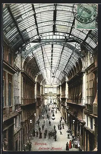 AK Genova, Galleria Mazzini