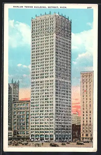 AK Detroit, MI, Barlum Tower Building