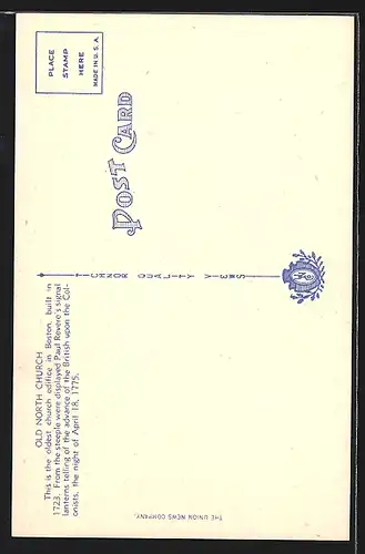 AK Boston, MA, Old North Church