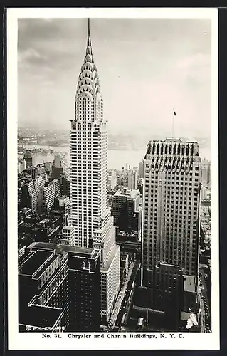 AK New York, NY, Chrysler and Chanin Buildings