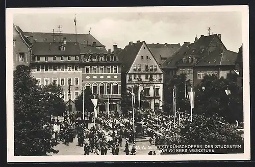 AK Jena, Festfrühschoppen der Studenten