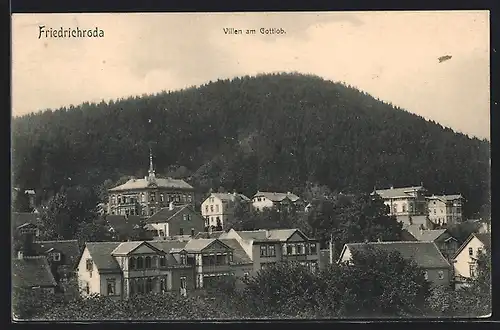 AK Friedrichroda, Villen am Gottlob