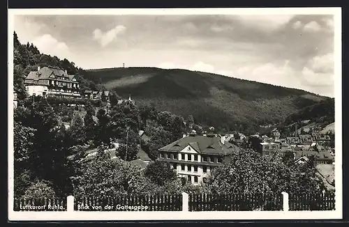 AK Ruhla, Blick von der Gottesgabe