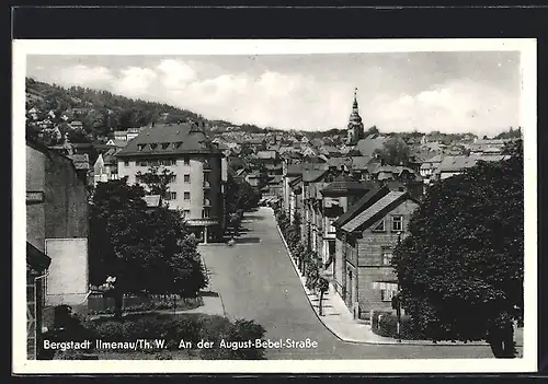 AK Ilmenau, An der August-Bebel-Strasse