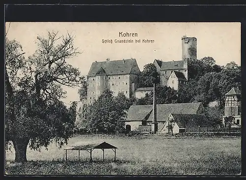 AK Kohren, Schloss Gnandstein mit Umgebung