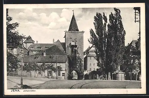 AK Jena, Strassenpartie am Johannistor