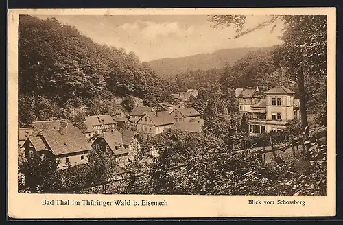 AK Bad Thal, Blick vom Schlossberg