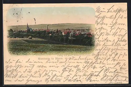 AK Northeim i. Hann, Ortsansicht von einem Feld aus
