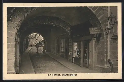AK Alt-Erfurt, Krämerbrücke