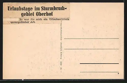 AK Oberhof /Th., Reichsbahn-Erholungsheim Haus Thüringen