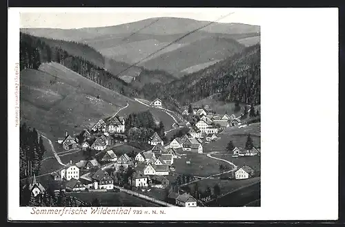 AK Wildenthal, Blick auf den Ort