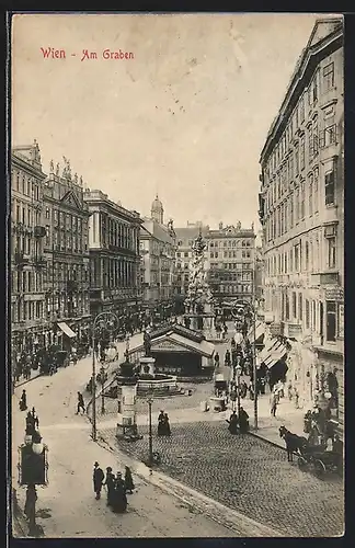 AK Wien, Graben mit Geschäften