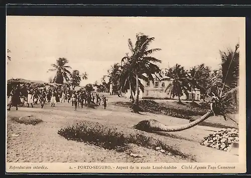 AK Porto-Seguro, Aspect de la route Lomé-Anécho