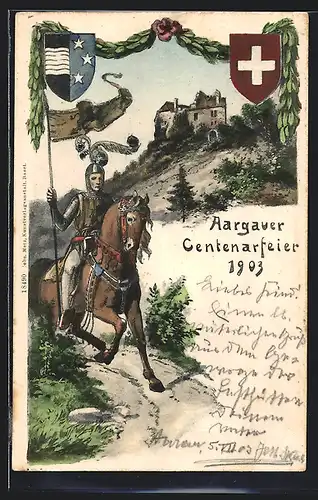 Künstler-AK Aargau, Centenarfeier 1903