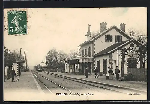 AK Mennecy, La Gare