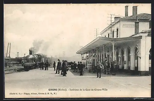 AK Givors, Intérieur de la Gare de Givors-Ville