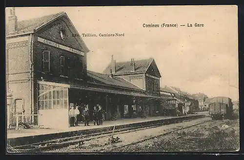 AK Comines, La Gare, Bahnhof