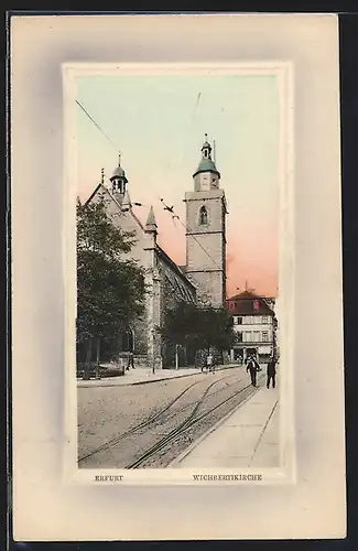 Passepartout-AK Erfurt, Wichbertikirche