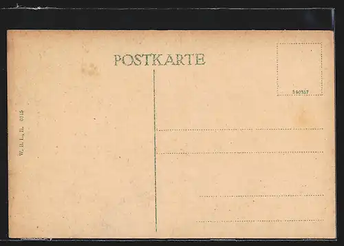 AK Emden, Partie am Wall mit Wasserturm