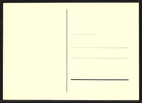 Künstler-AK Stuttgart, Schloss Solitude
