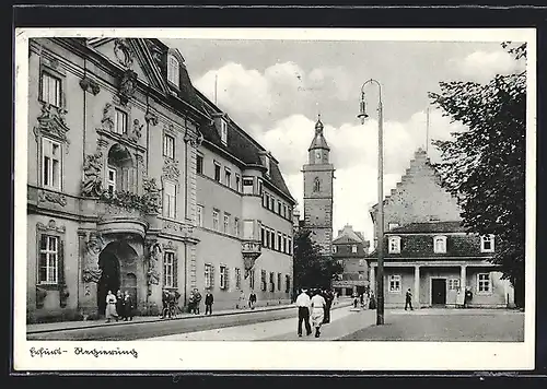 AK Erfurt, Szene im Ort