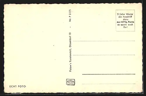 AK Düsseldorf, Cornelius-Platz mit Geschäften