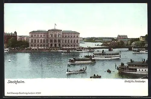 AK Stockholm, Utsikt fran Slottsbacken