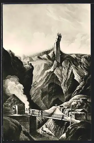 AK Falun, Falu gruva i början av 1800-talet