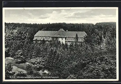 AK Schledehausen, NSV-Kindererholungsheim, Station Wissingen