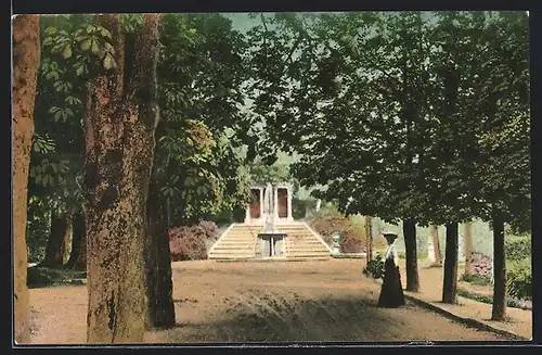 AK Schleswig, Neuwerk mit Dame