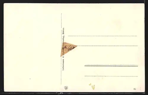 AK Worms a. Rh., Totalansicht aus der Vogelschau