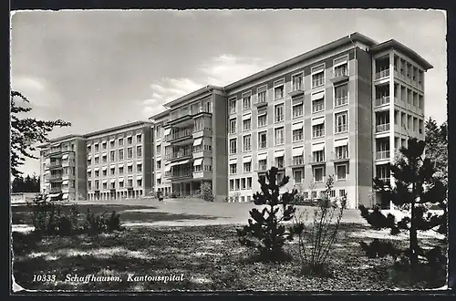 AK Schaffhausen, Blick aufs Kantonsspital