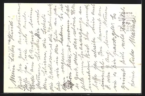 AK Gais, Die 3 Ruehüsli, Gasthaus