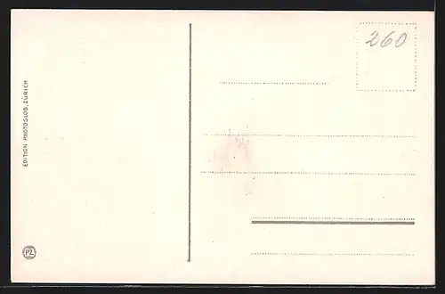 AK Schwyz, Ortsansicht mit Rigi-Hochfluh