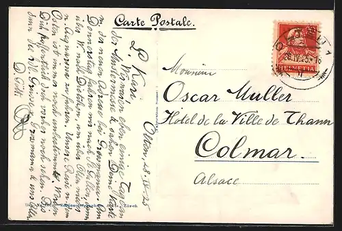 AK Olten, Ortsansicht vom Wasser