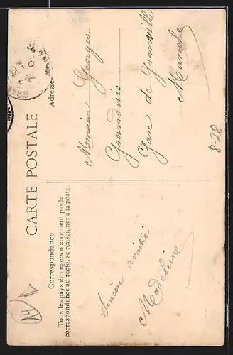 AK Les Tripes à la Mode de Caen, Koch mit Eintopf